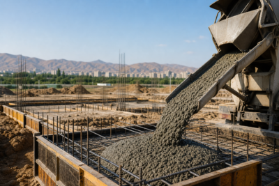آیا بتن آماده با مصالح رودخانه ای برای فونداسیون مناسب است