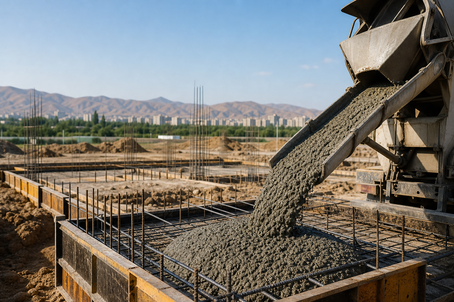 آیا بتن آماده با مصالح رودخانه ای برای فونداسیون مناسب است