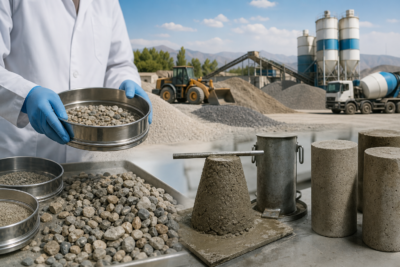 استانداردها و روش های آزمون مصالح رودخانه ای در تبریز
